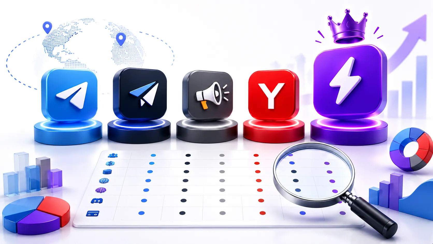 Platforme de Publicitate Telegram 2026: Magfi Ads vs Telega.io, Adsgram și Telegram Ads